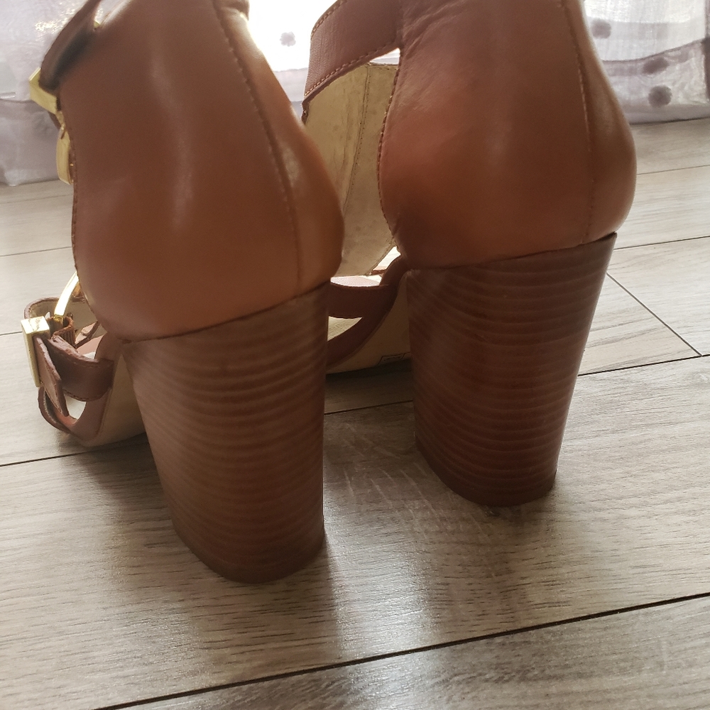 🔥Michael Kors Women Open Toe Leather Size 7.5 - Picture 7 of 7